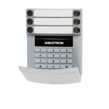 Jablotron JA-153E-GR (Grå) Trådlös manöverpanel i grått kulör - GB Security Jablotron JA-153E-GR (Grå) Trådlös manöverpanel i grått kulör - GB Security