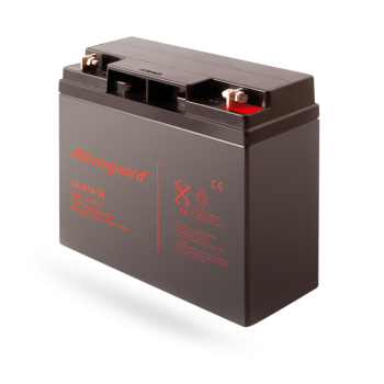 Jablotron SA-214/18 Laddbart back-up batteri 12V 18Ah - GB Security Jablotron SA-214/18 Laddbart back-up batteri 12V 18Ah - GB Security